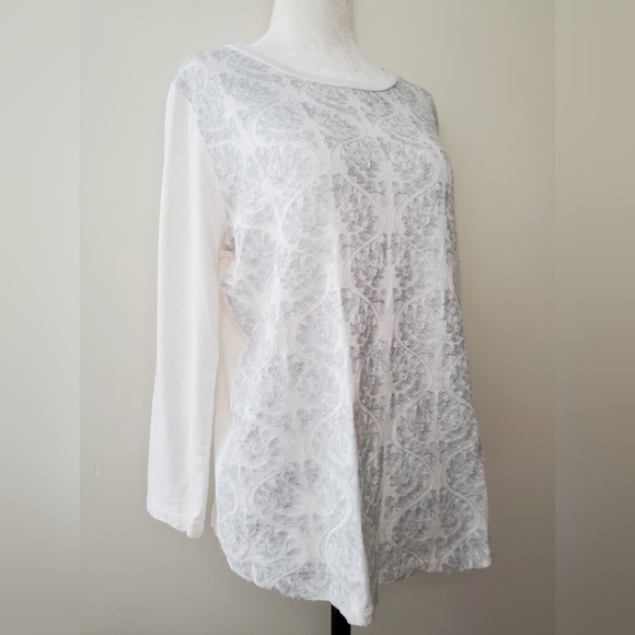 J. Crew Tops - J. Crew Embroidered Shirt
